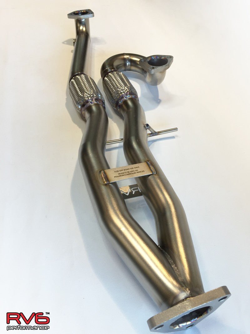 RV6 Long Tube Jpipe for 15-20 TLX FWD ONLY (3.5L) DOES NOT FIT AWD.