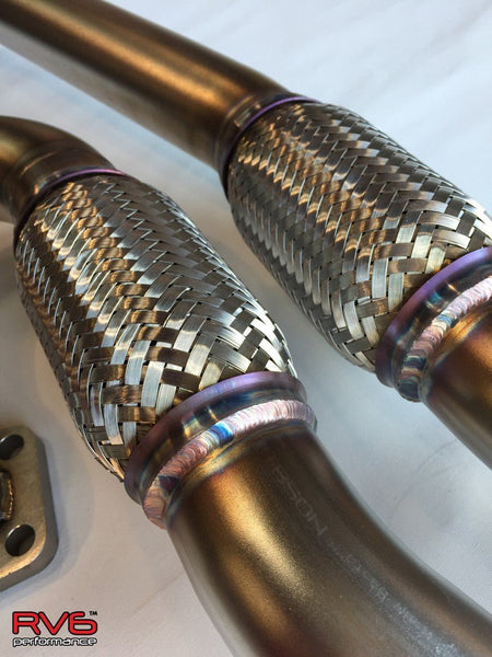 RV6 Long Tube Jpipe for 15-20 TLX FWD ONLY (3.5L) DOES NOT FIT AWD.