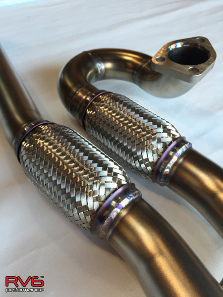 RV6 Long Tube Jpipe for 15-20 TLX FWD ONLY (3.5L) DOES NOT FIT AWD.