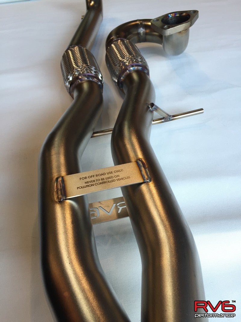 RV6 Long Tube Jpipe for 15-20 TLX FWD ONLY (3.5L) DOES NOT FIT AWD.