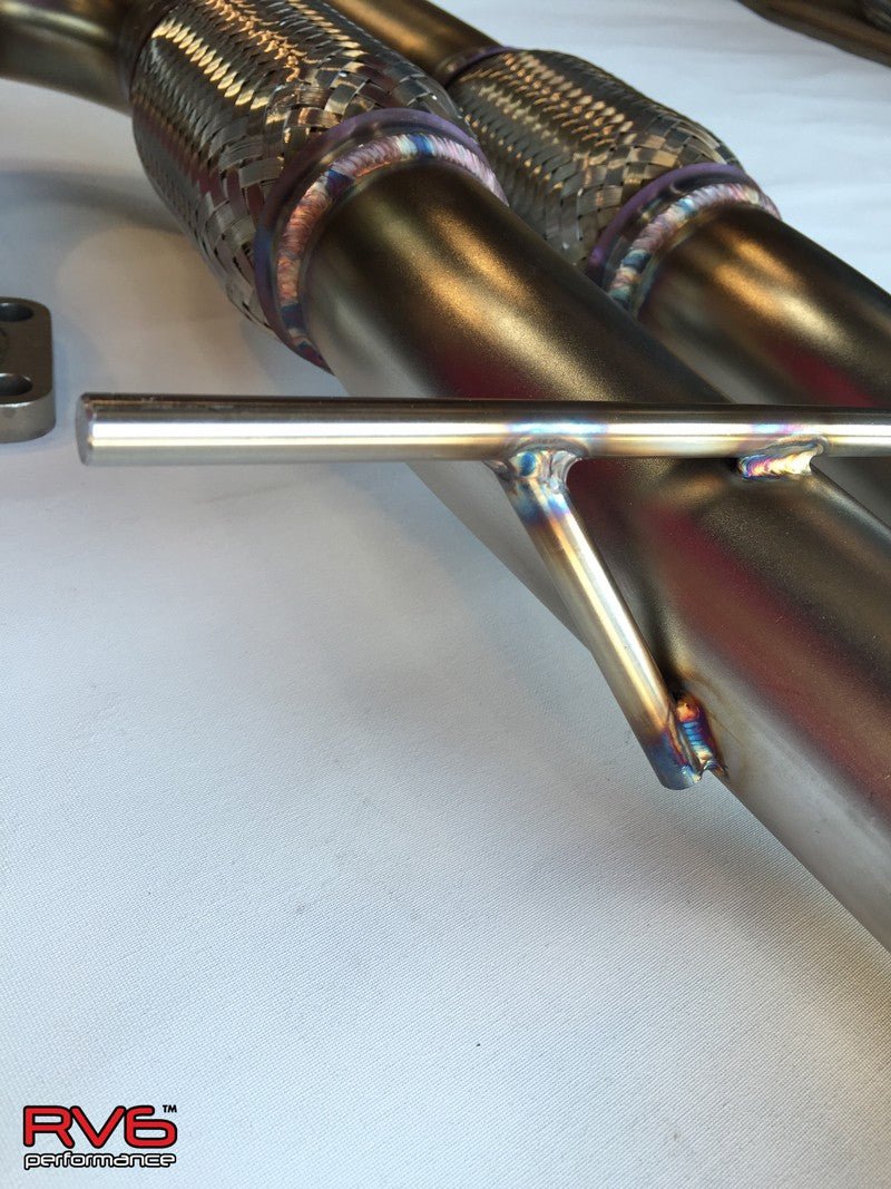 RV6 Long Tube Jpipe for 15-20 TLX FWD ONLY (3.5L) DOES NOT FIT AWD.