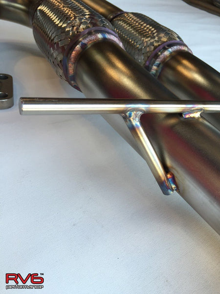 RV6 Long Tube Jpipe for 15-20 TLX FWD ONLY (3.5L) DOES NOT FIT AWD.