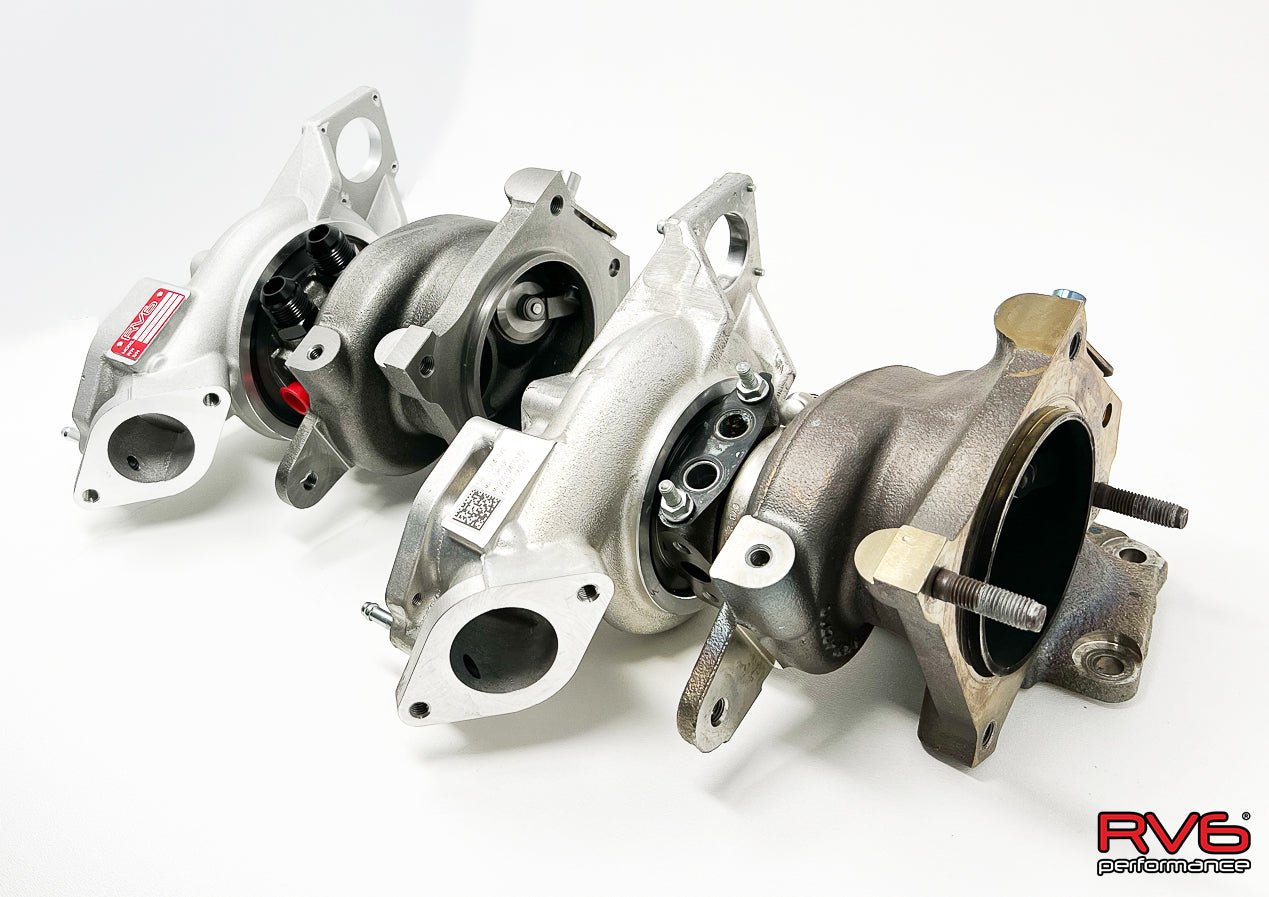 RV6 R660AS Antisurge / T51R RED Ball Bearing Turbo for (FL5/DE5)  2.0T with CF Inlet pipe.