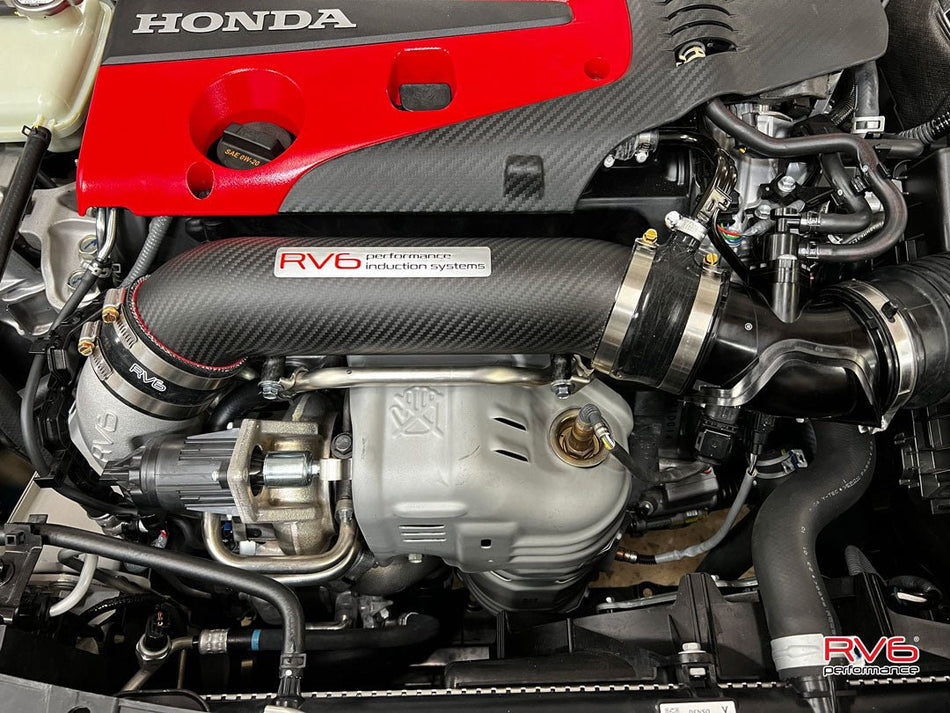RV6 R660AS Antisurge / T51R RED Ball Bearing Turbo for (FL5/DE5)  2.0T with CF Inlet pipe.