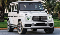 Upgrade W464 Style LED Headlights -  Mercedes Benz G Class G500 G63 W463.
