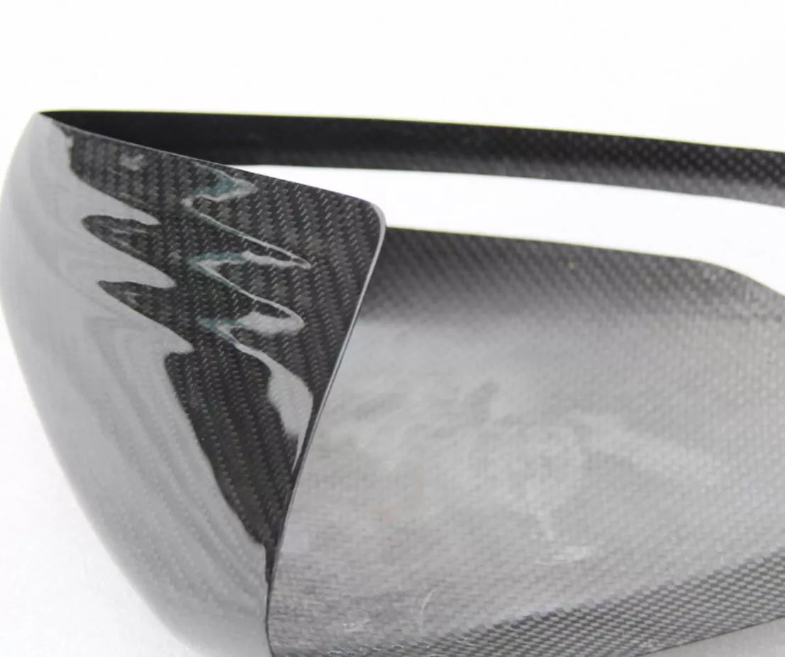 Carbon Fiber Side Mirror Caps -  2017-2022 Mercedes E Class W213 C238 E63 E43 E400.