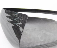 Carbon Fiber Side Mirror Caps -  2017-2022 Mercedes E Class W213 C238 E63 E43 E400.
