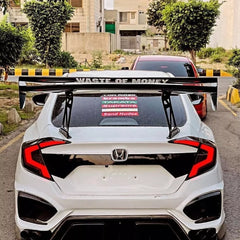Smoked G Series Style LED Taillights Set - Honda Civic 10th Gen 2016-2021.