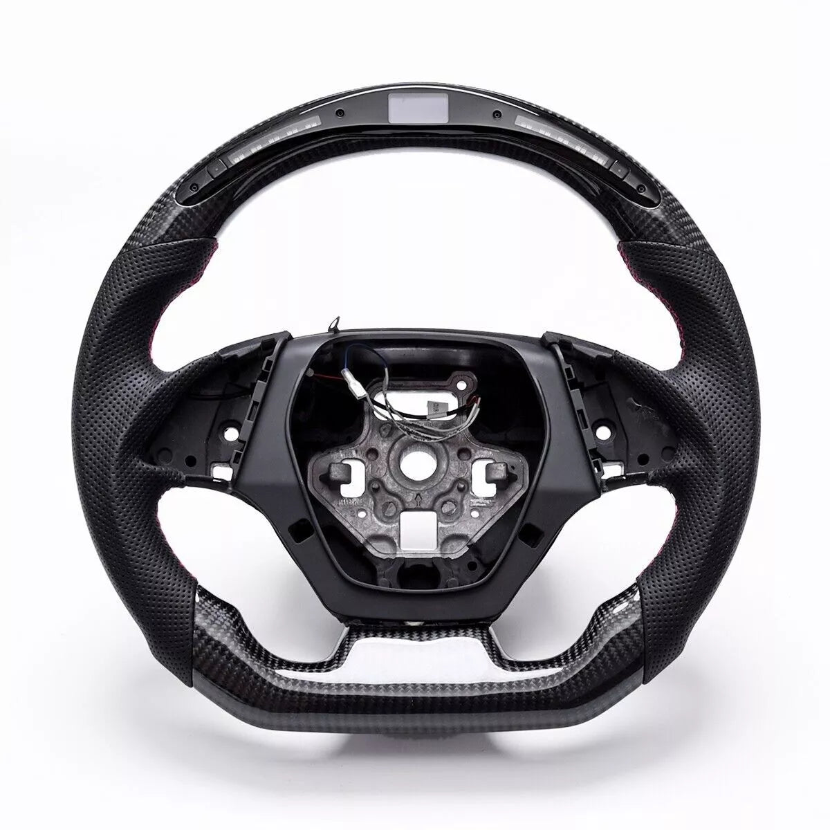 carbon fiber LED W/heated Steering Wheel -  Chevrolet Camaro 2016-2023.