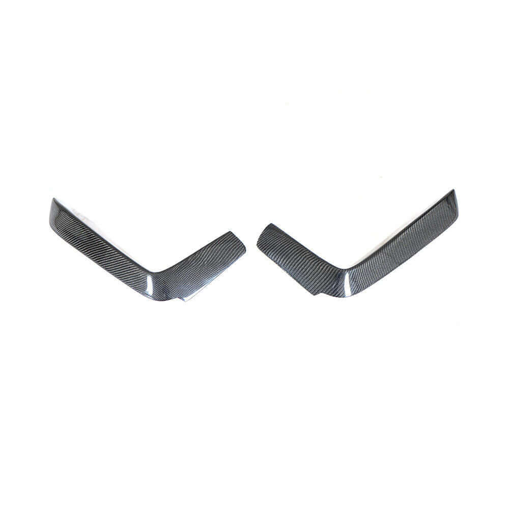 Carbon Fiber Front Upper Splitters - BMW F32 / F33 / F36 4 Series.