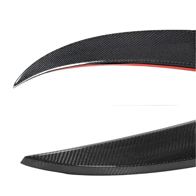 H Style Carbon Fiber Rear Trunk Spoiler - Honda Civic Type R 11th Gen.