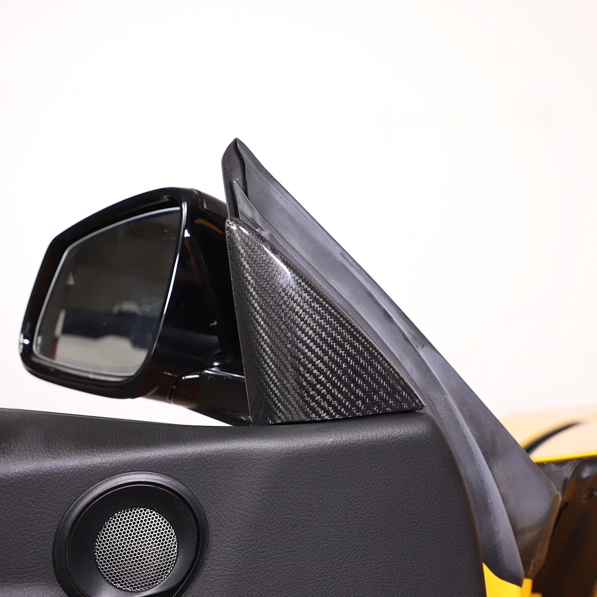 Carbon Fiber Interior A-pillar Panel Trim cover - GR Supra 2020-2023.