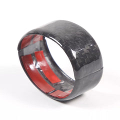 Carbon Fiber Steering Wheel Cover Trim Ring - Corvette C8 2020-2024.