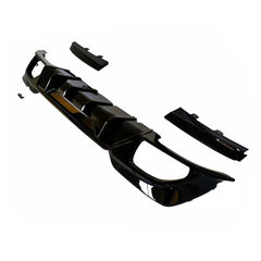 M Sport Gloss Black Rear Diffuser - BMW G20 3 Series prelci M Sport.