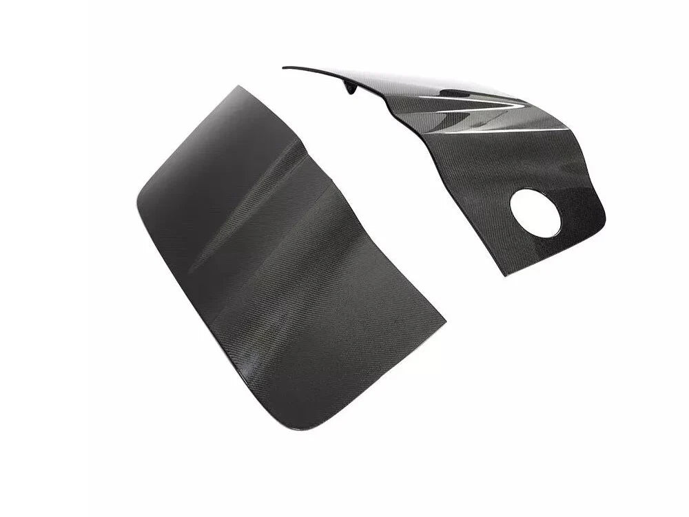 Carbon Side Door Fenders Blade Trims Panel - Audi R8 V8 V10 Coupe 2008-15.