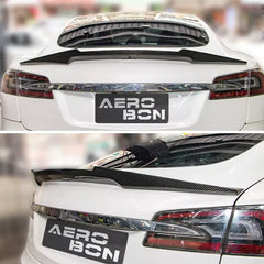 Carbon Fiber V Performance Spoiler - Tesla Model S.