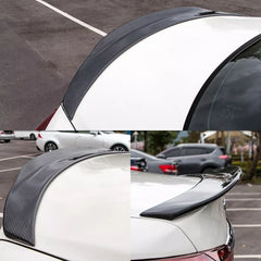 R Style Carbon Fiber Spoiler - 2017-2022 Infiniti Q60 Q60S Coupe.