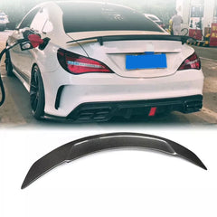 Carbon Fiber Rear Spoiler Wing - Mercedes Benz W117 C117 CLA250 CLA45 AMG 2013-19.