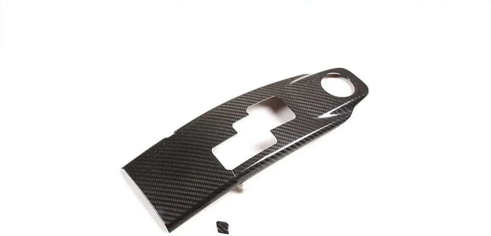 Carbon Fiber interior Central Control Gear Shift Panel Trim - Nissan GTR R35.