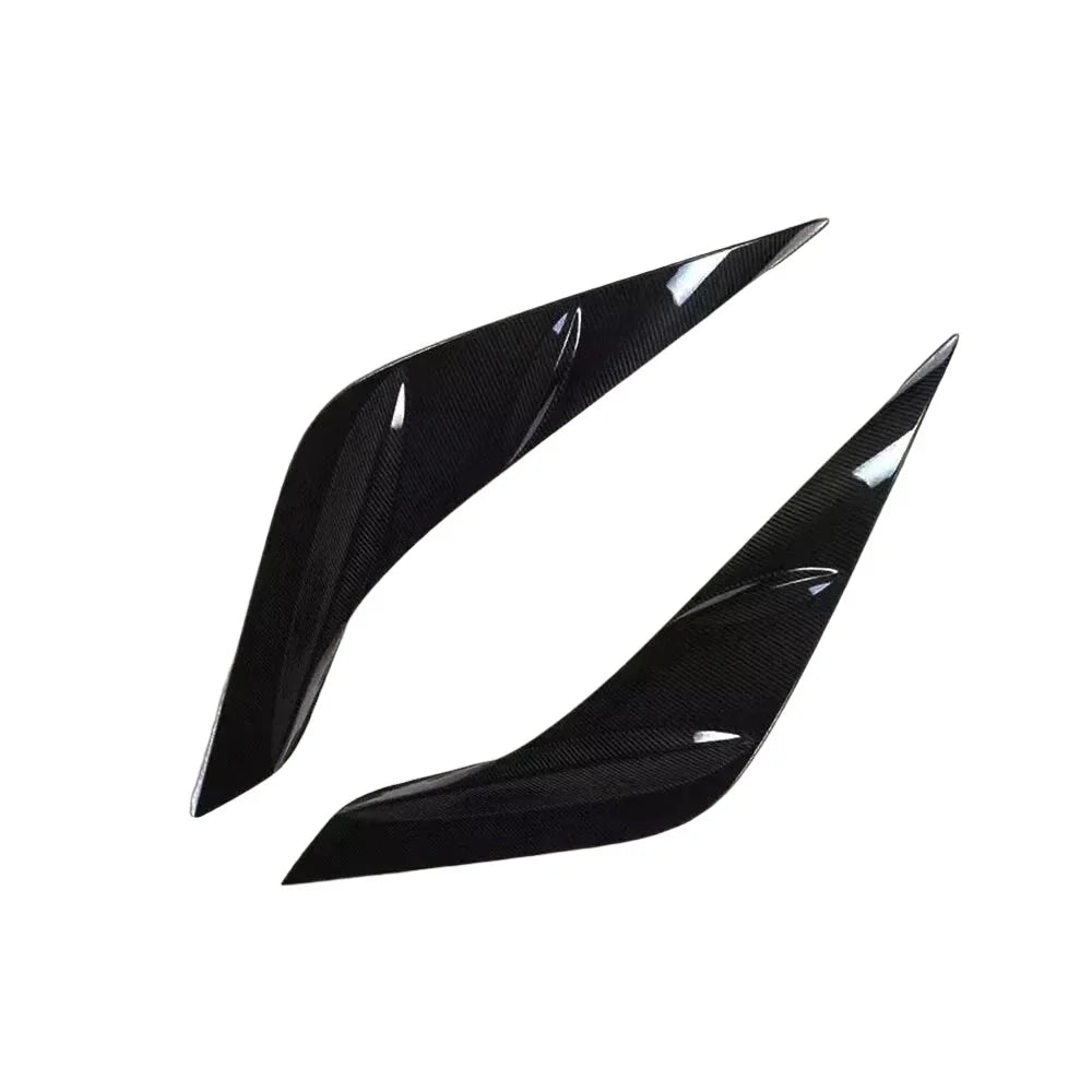 Carbon Fiber Door Fender Finned Trim - Toyota A90 Supra.