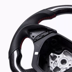 carbon fiber W/heated Steering Wheel - Chevrolet Camaro 2016-2023.