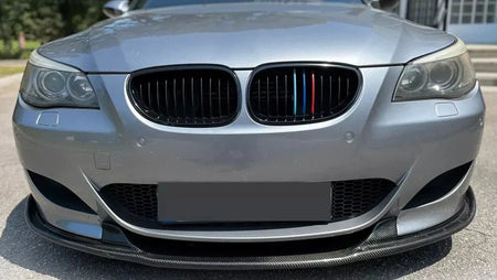 Carbon Fiber Front Bumper Lip Splitter - BMW E60 M5 & 5 Series.