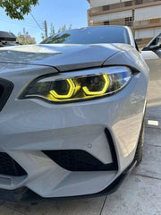 CSL Yellow Headlight DRL Module Upgrade - BMW F87 M2 F22 2 Series LCI.