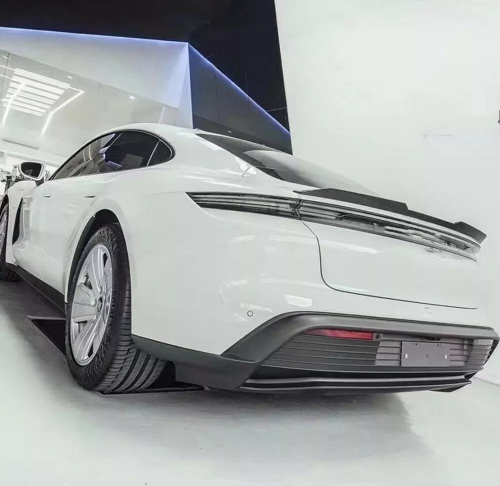 Carbon Fiber Rear Spoiler -  Porsche Taycan 2019-2023.