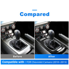 Carbon Fiber Manual Gear Shift Console - Camaro 2010-2015.