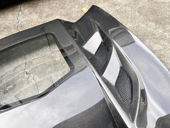 Carbon Fiber Vented Hood Bonnet - Chevrolet Corvette C7.