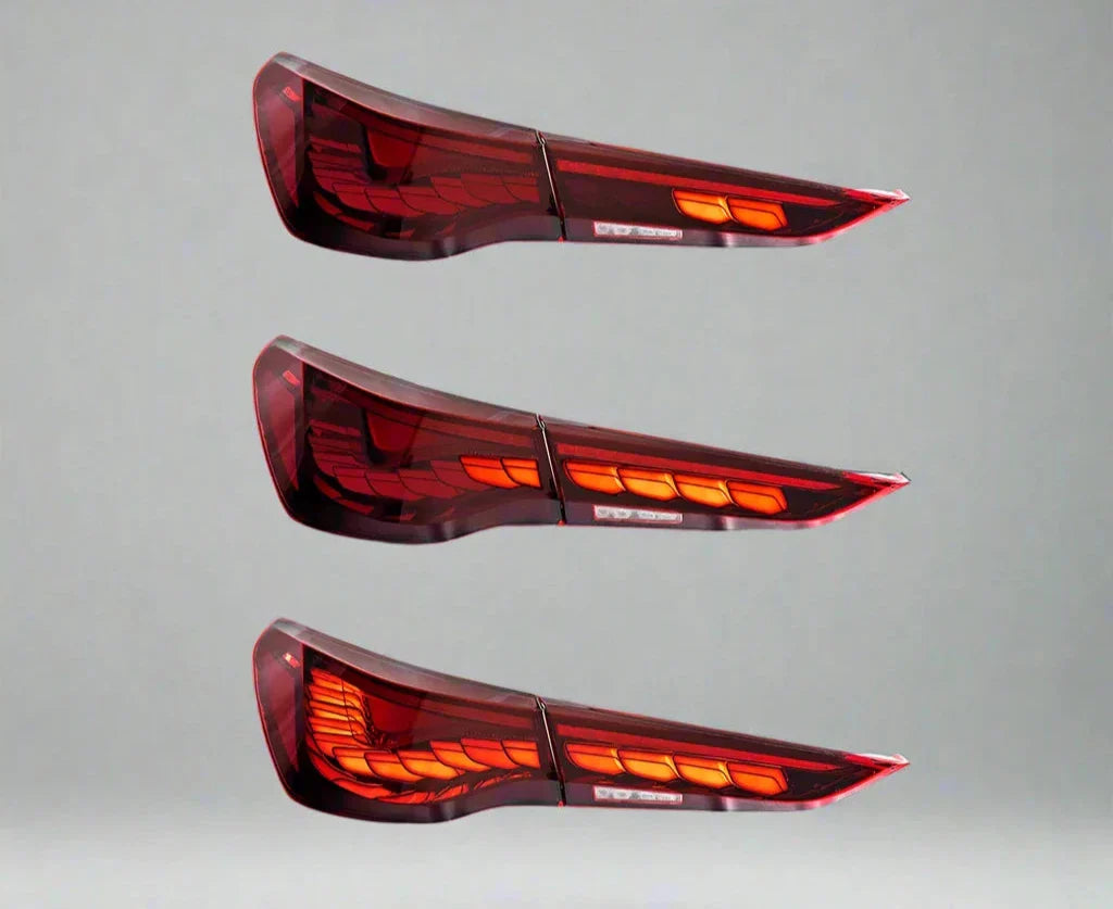 GTS Style Rear Taillight Set - BMW G22 G23 G26 4 Series & G82 M4.