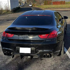 PSM Style High Kick Carbon Fiber Trunk Spoiler - BMW F06 / F12 / F13 M6 & 6 Series.
