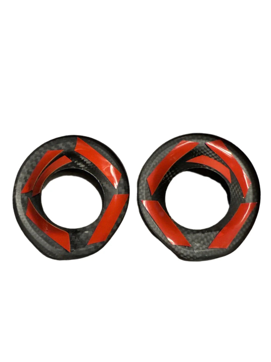CARBON FIBER Inner Door Speaker Ring Trim - Toyota A90 A91 Supra MK5.