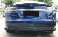 Carbon Fiber V Performance Spoiler - Tesla Model S.