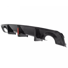 Gloss Black Rear Diffuser W/ Brake Light + Apron Spat - 2020-2023 Charger Widebody.