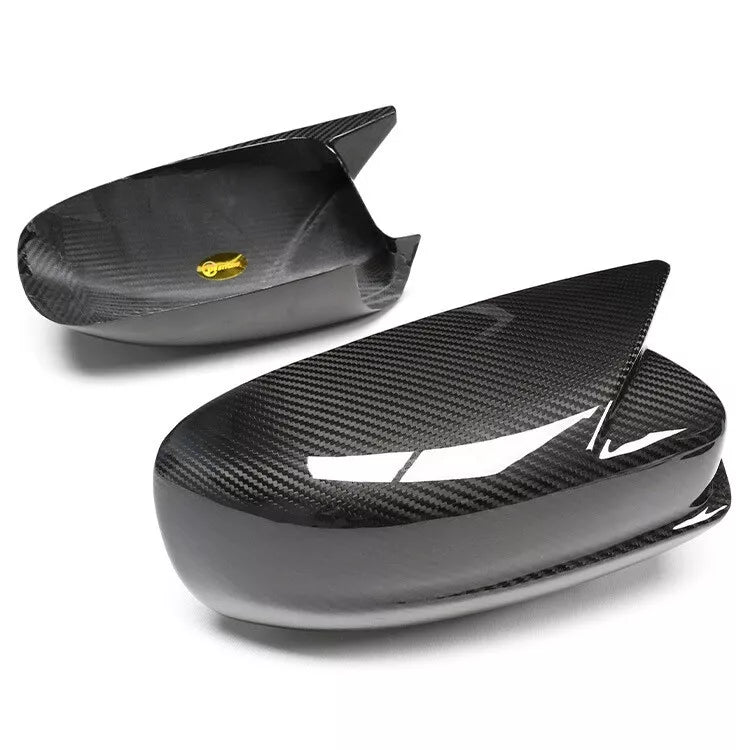 Carbon Fiber M Style Side Mirror Cap Cover - 2011-2023 DODGE CHARGER.