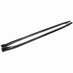 Carbon Fiber Side Skirt Extensions - Tesla Model 3.