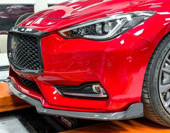 Carbon Fiber Front Lip - Infiniti Q60 2016-2022.