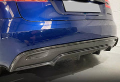 Carbon Fiber Rear Diffuser - Tesla Model S 2016-2019.