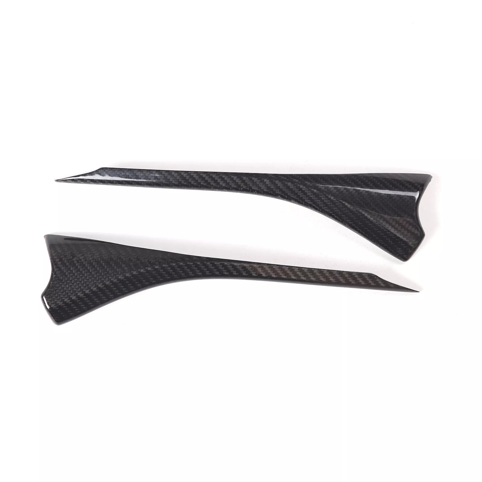 Carbon Fiber Door Inner A-pillarTrim Cover For Corvette C8 2020-2023.