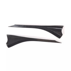 Carbon Fiber Door Inner A-pillarTrim Cover For Corvette C8 2020-2023.