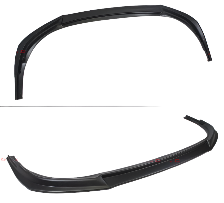Matt Black Front Bumper Lip Splitter - 18-20 Toyota Camry SE XSE.
