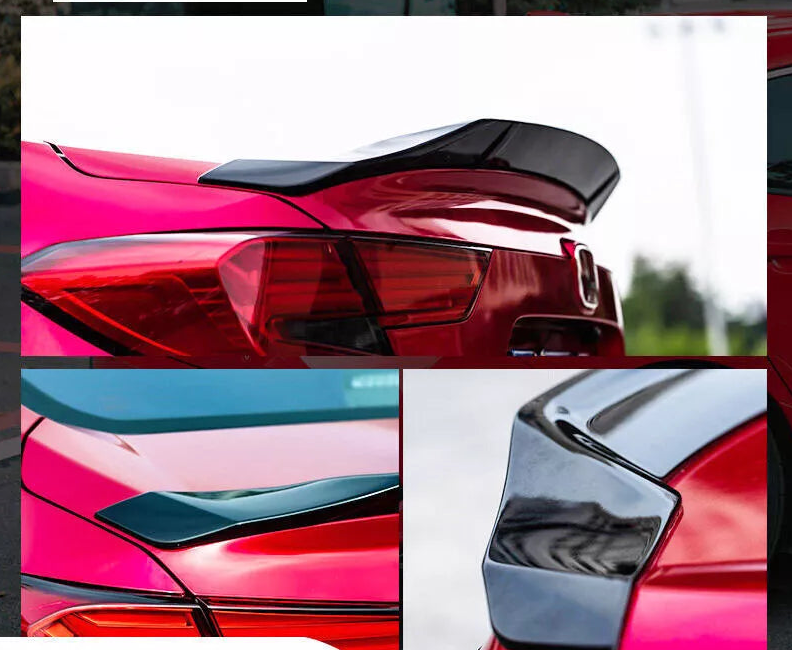 Gloss Black Duck Bill Spoiler - Honda Accord 2018-2022.