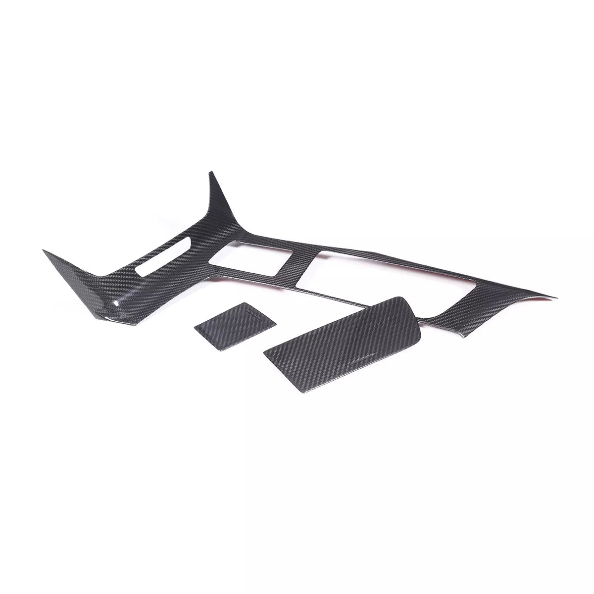 Carbon Fiber Center Console Panel Trim Cover - Corvette C7 2014-19.