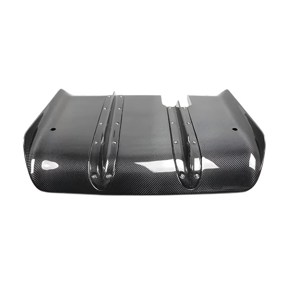 Carbon Fiber Rear Bottom undertray Diffuser - Nissan R35 GTR 2008-17.