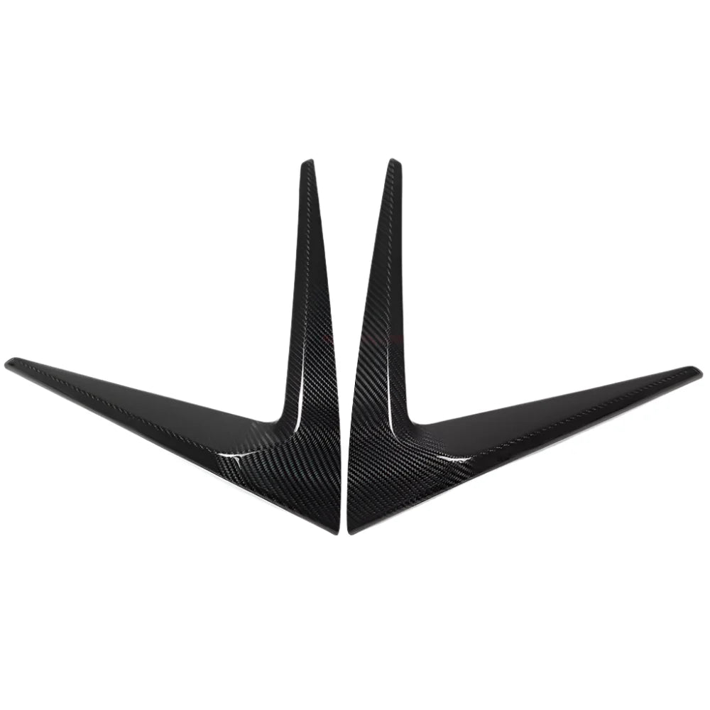Carbon Fiber  Fog Light Cover Lower Bumper Side Trim - Lexus IS 300 350 500 2021-2025.