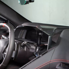 Carbon Fiber Dashboard Side Panel Trim Cover - Corvette C8 2020-2023.