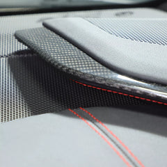 Carbon Fiber Dashboard L-shaped Trim Strip Cover - Corvette C8 20-24.
