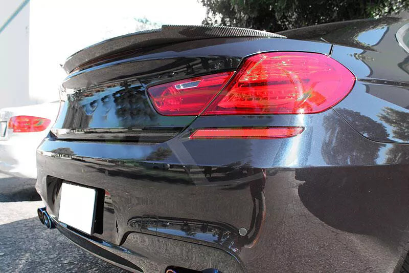V Style Carbon Fiber Trunk Spoiler - BMW F06 / F12 / F13 M6 & 6 Series.
