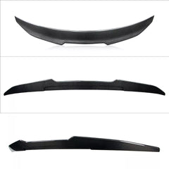 PSM Style High Kick Carbon Fiber Spoiler - 2020-2024 Tesla Model Y.